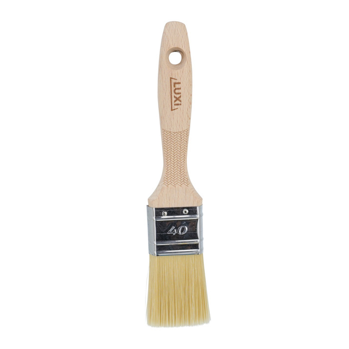 Fladpensel m/træskaft 40 mm - Luxi